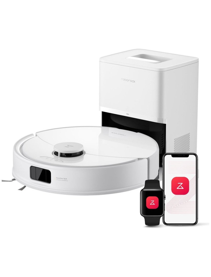 Roborock Q8 Max Pro Plus Akıllı Robot Süpürge Beyaz